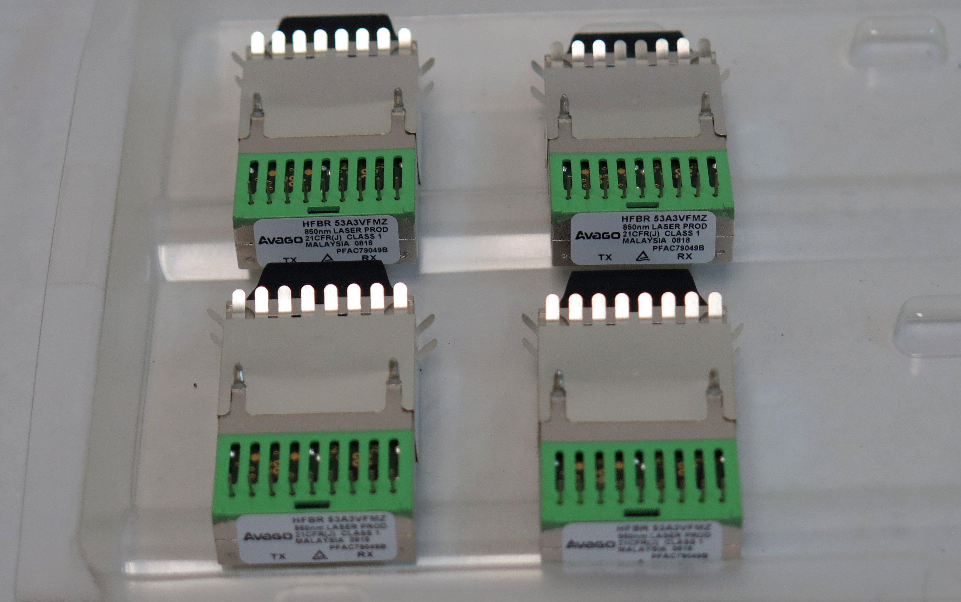 Avago HFBR53A3VFMZ Fiber Optic Transceiver Module Electro Optical