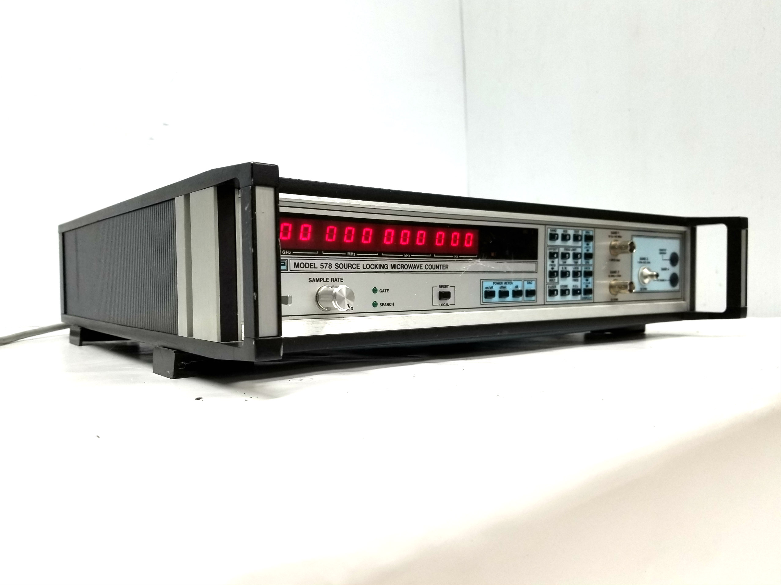 EIP 578 Opt 02 08 Source Locking Microwave Counter Counters and Timers BMI Surplus