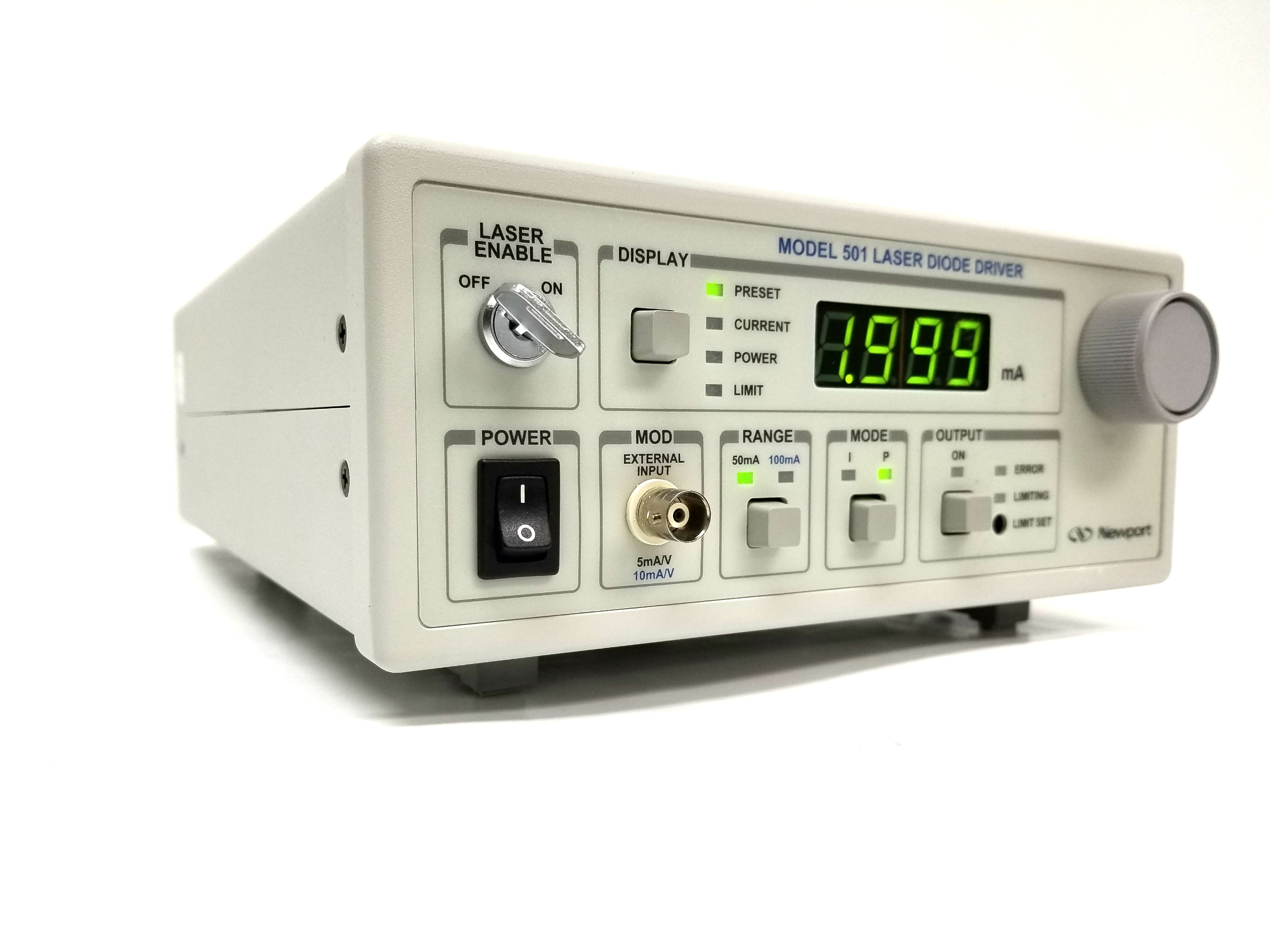 Newport Model 501 Laser Diode Driver Lasers BMI Surplus