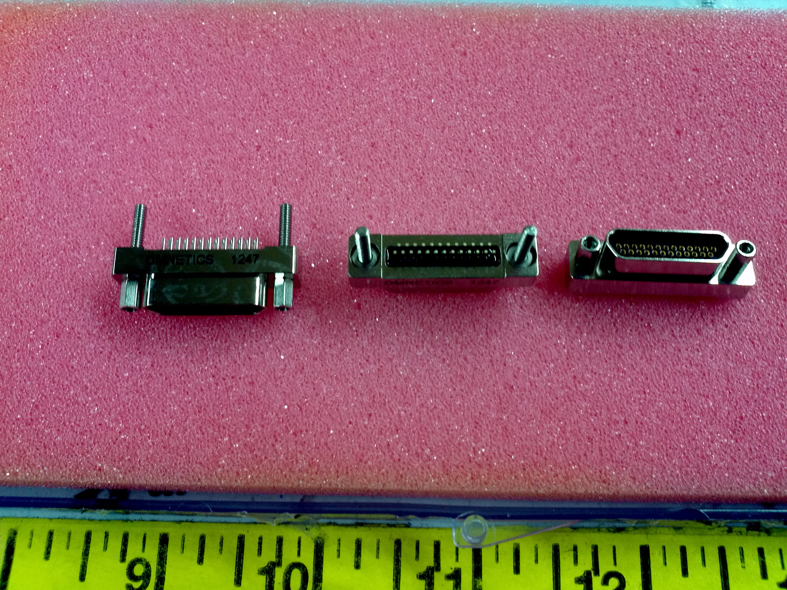 A102054001 PCB Mount Connectors Lot of 3 Circuit Board