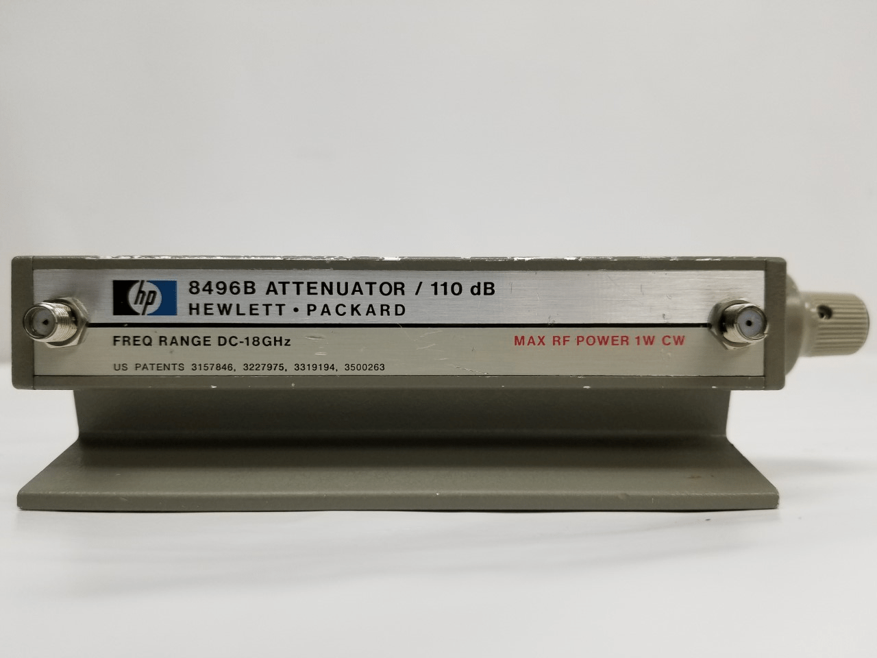 H.P. 8496B Step attenuator Attenuators BMI Surplus