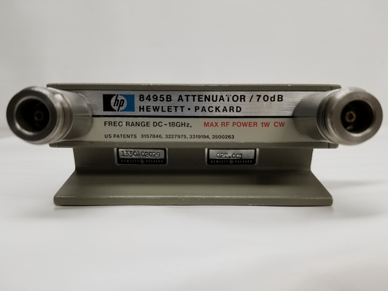 H.P. 8495B Step attenuator Attenuators BMI Surplus