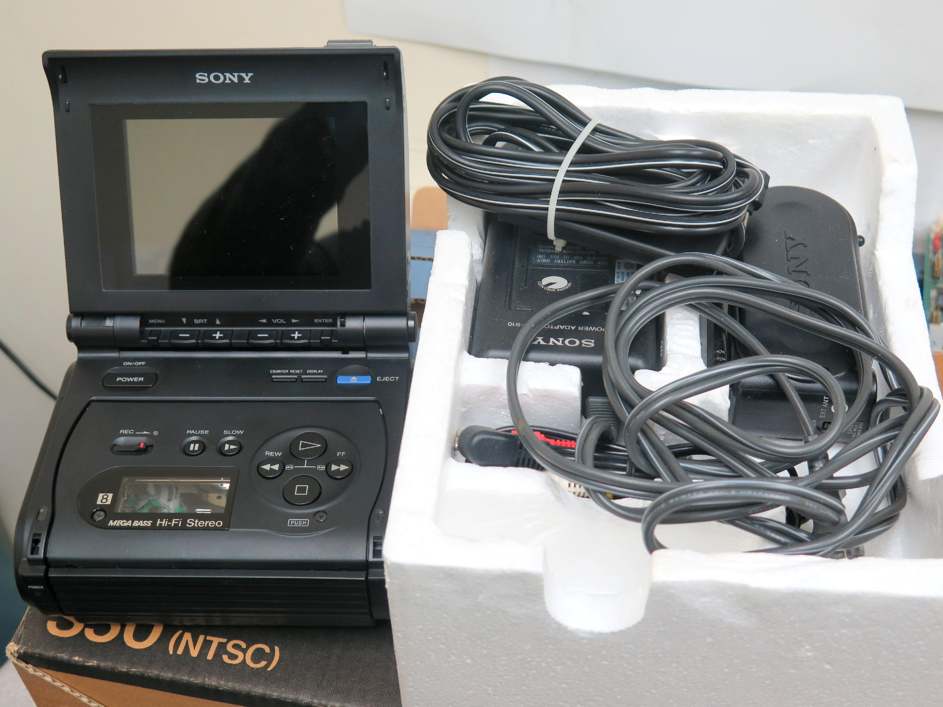 Sony Walkman GVS50 Video Recorder/Monitor Video Recorders and