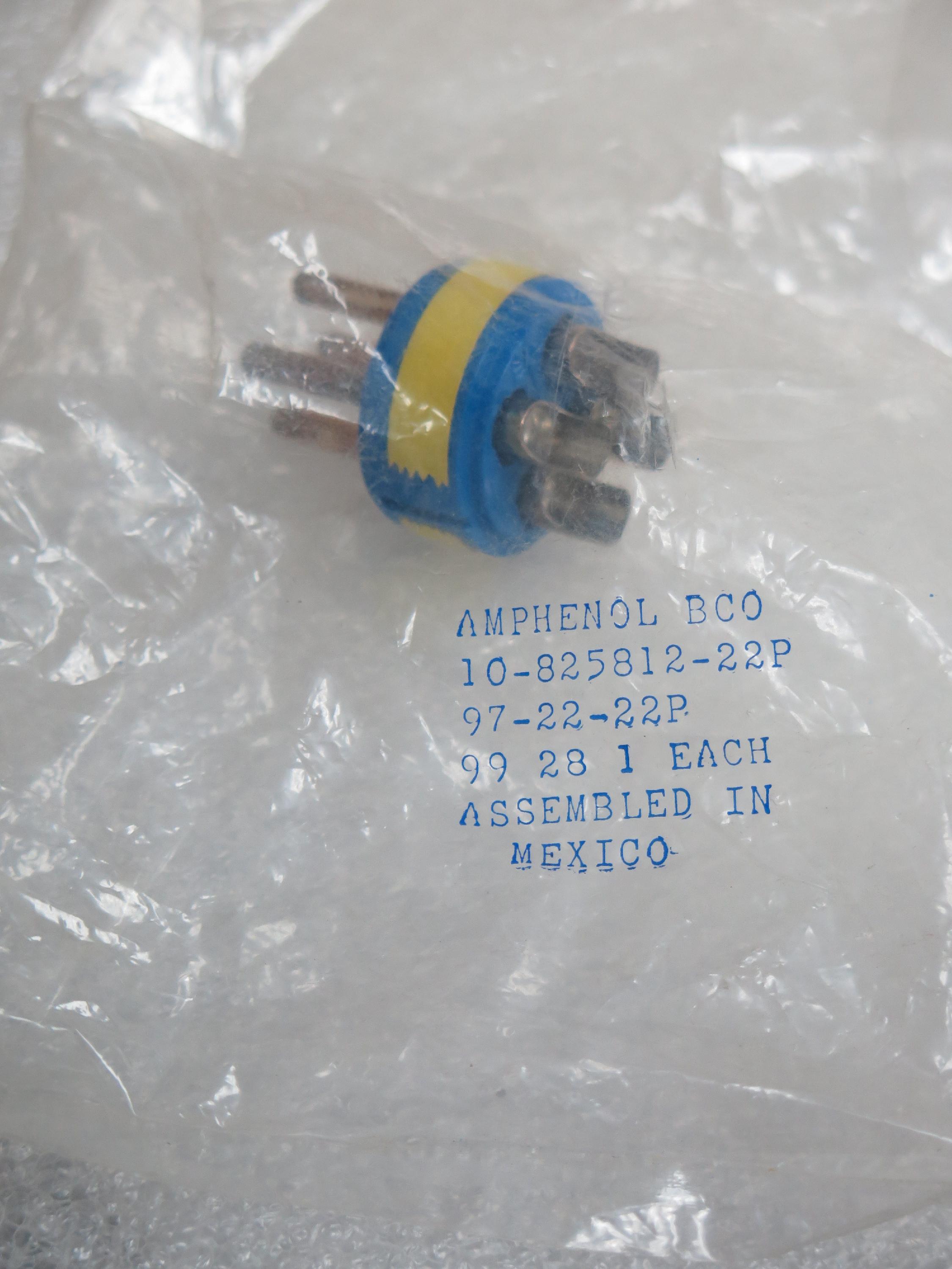 Amphenol 972222P Circular MIL Spec Insert BMI Surplus