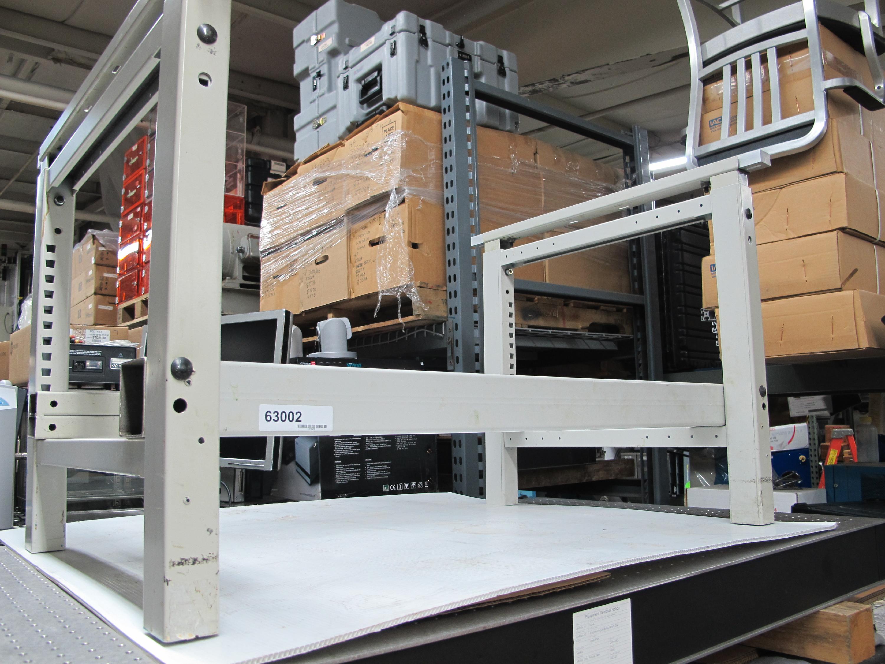 OPTICAL TABLE BASE W X L X H = 31 in X 42 1/2 in X 26 1/2 in Optical