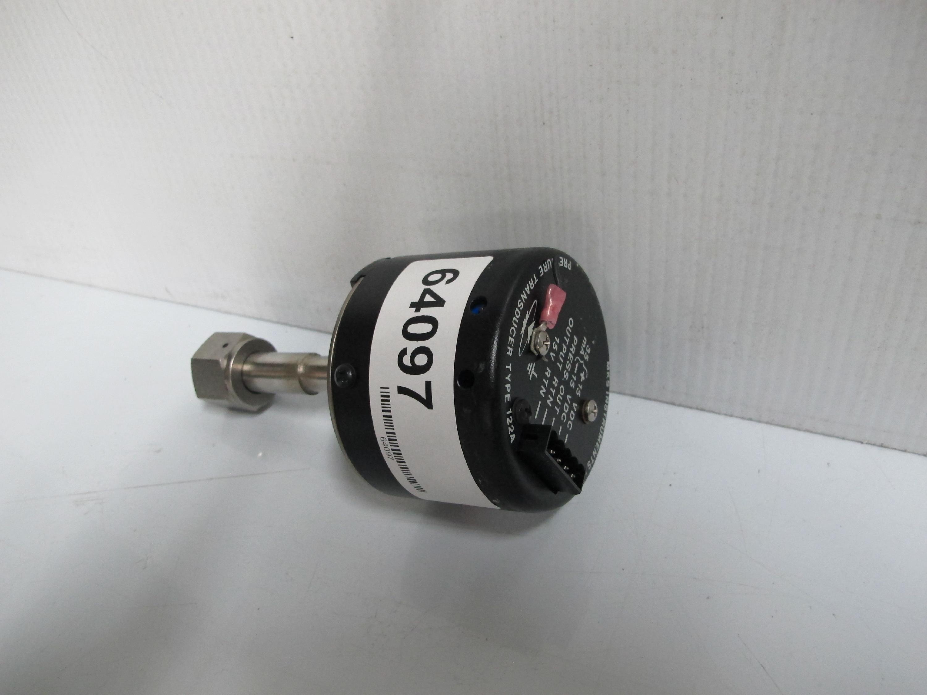 MKS INSTRUMENTS PRESSURE TRANSDUCER TYPE122AA00002BB (2 TORR) Vacuum