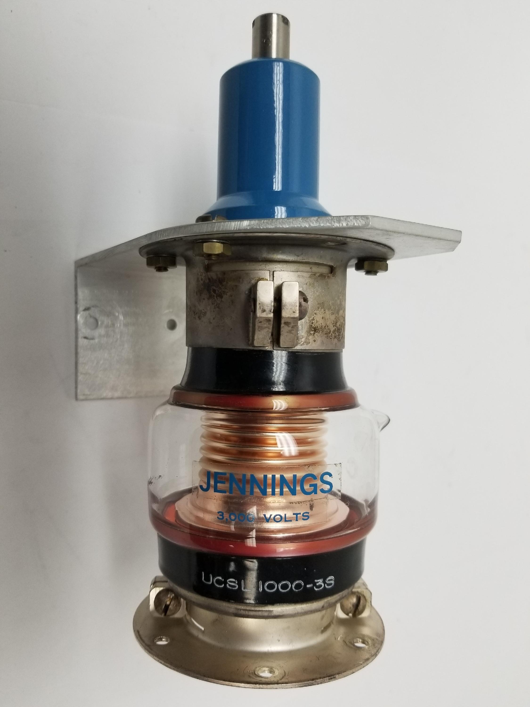 Jennings UCSL 10003S VACUUM VARIABLE Capacitor 71000pf 3Kv