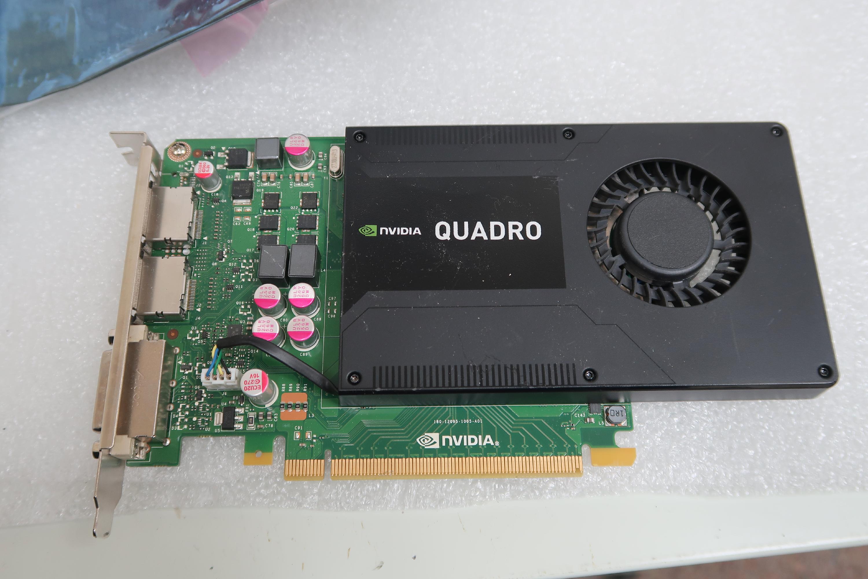 Nvidia Quadro K2000 Graphics Card Computer Media BMI Surplus
