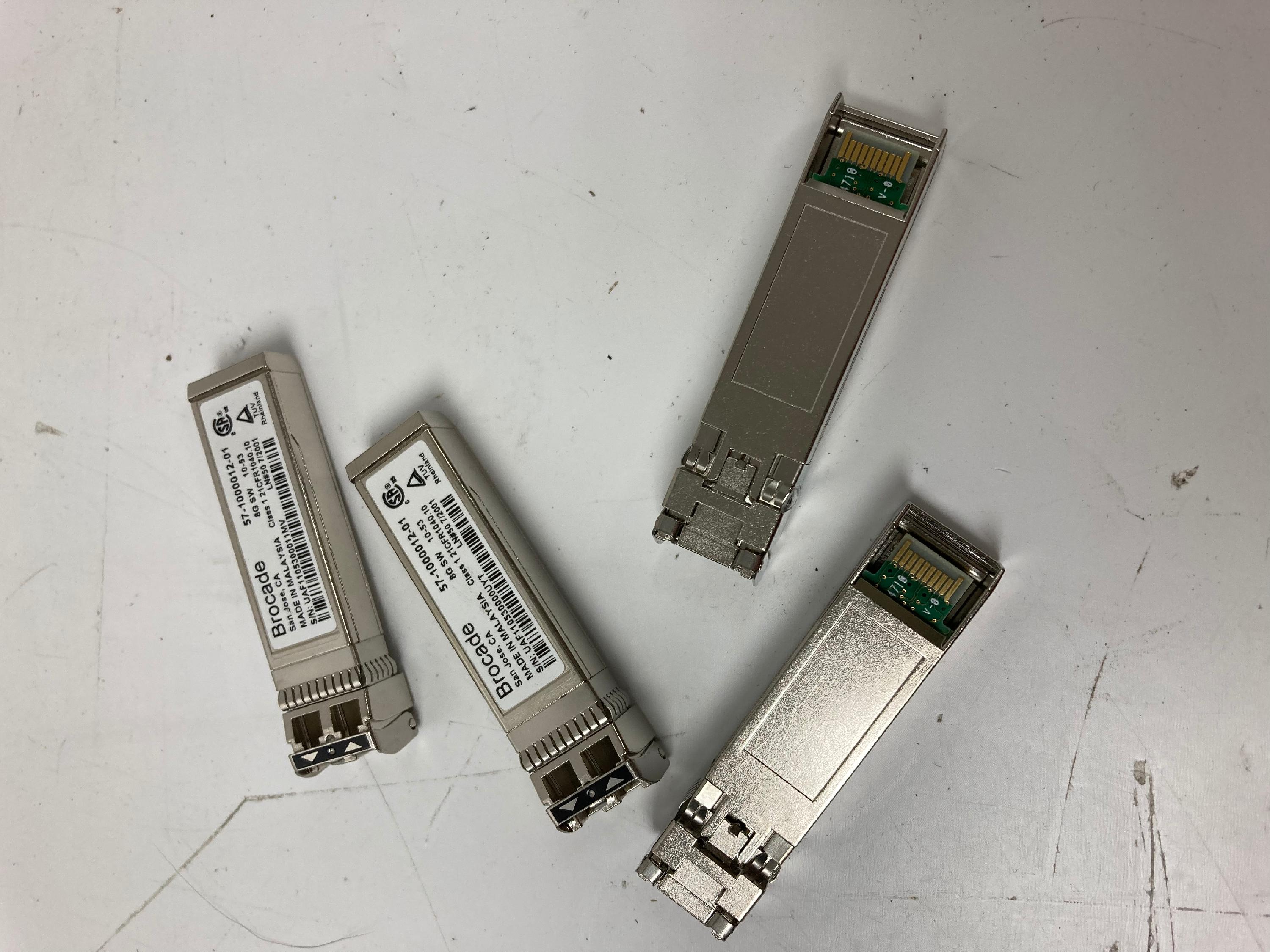 Brocade 8G SW Transceivers (lot of 4) Photo Equipment BMI Surplus