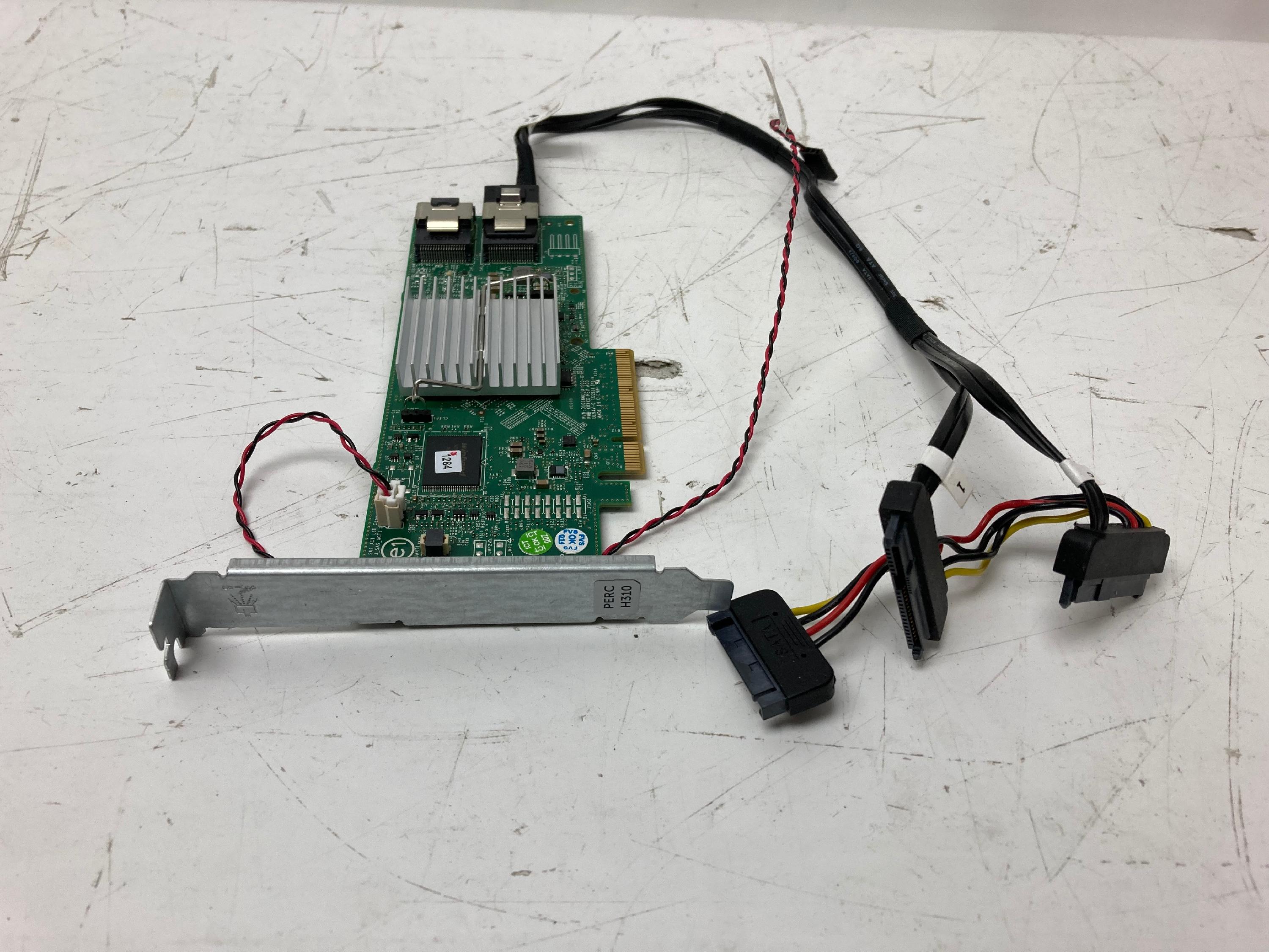 Dell REV A00 UL94V-0 Board with three SATA Attachment Cables and