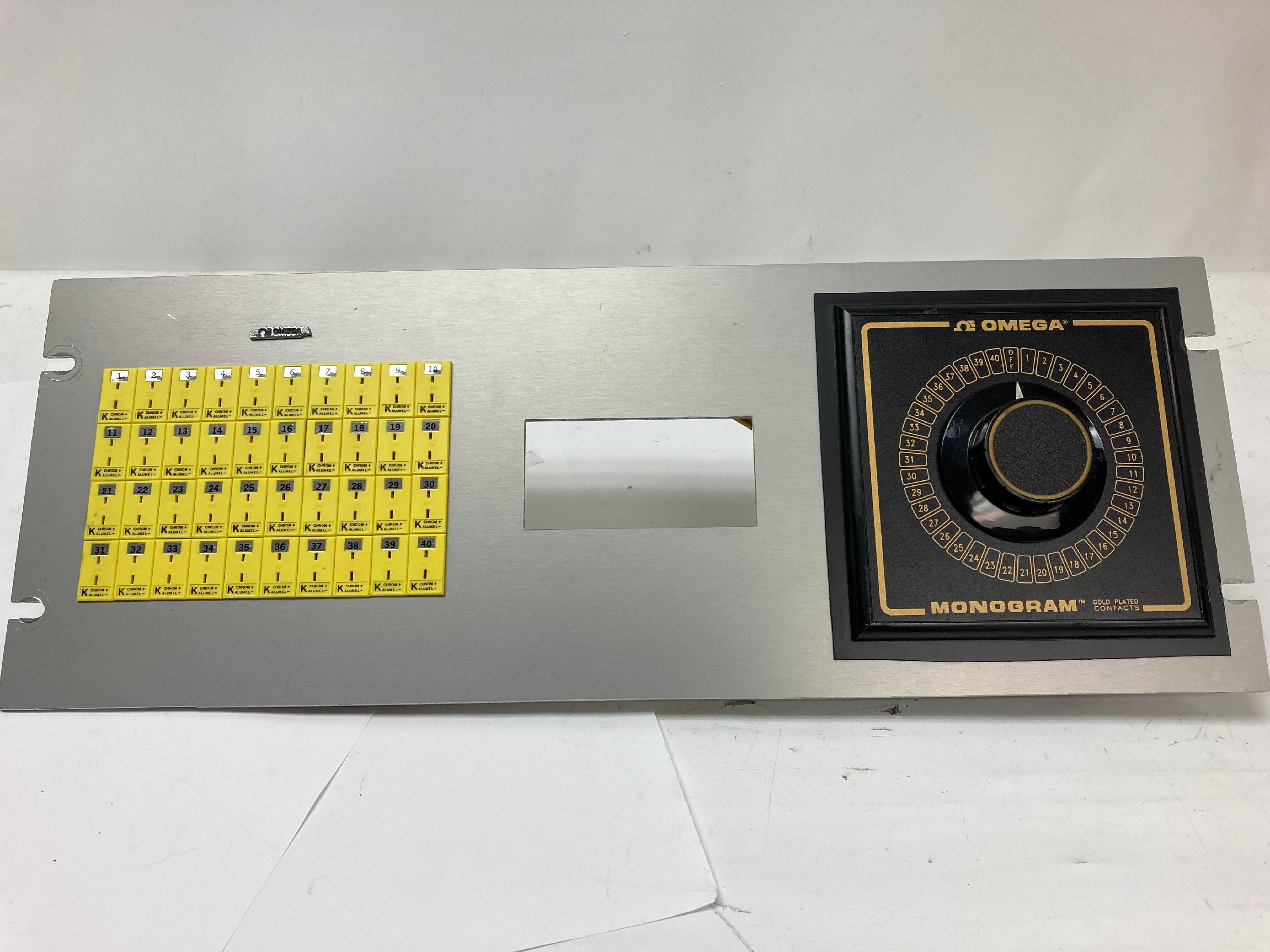 Omega Thermocouple Switch Board Switches BMI Surplus