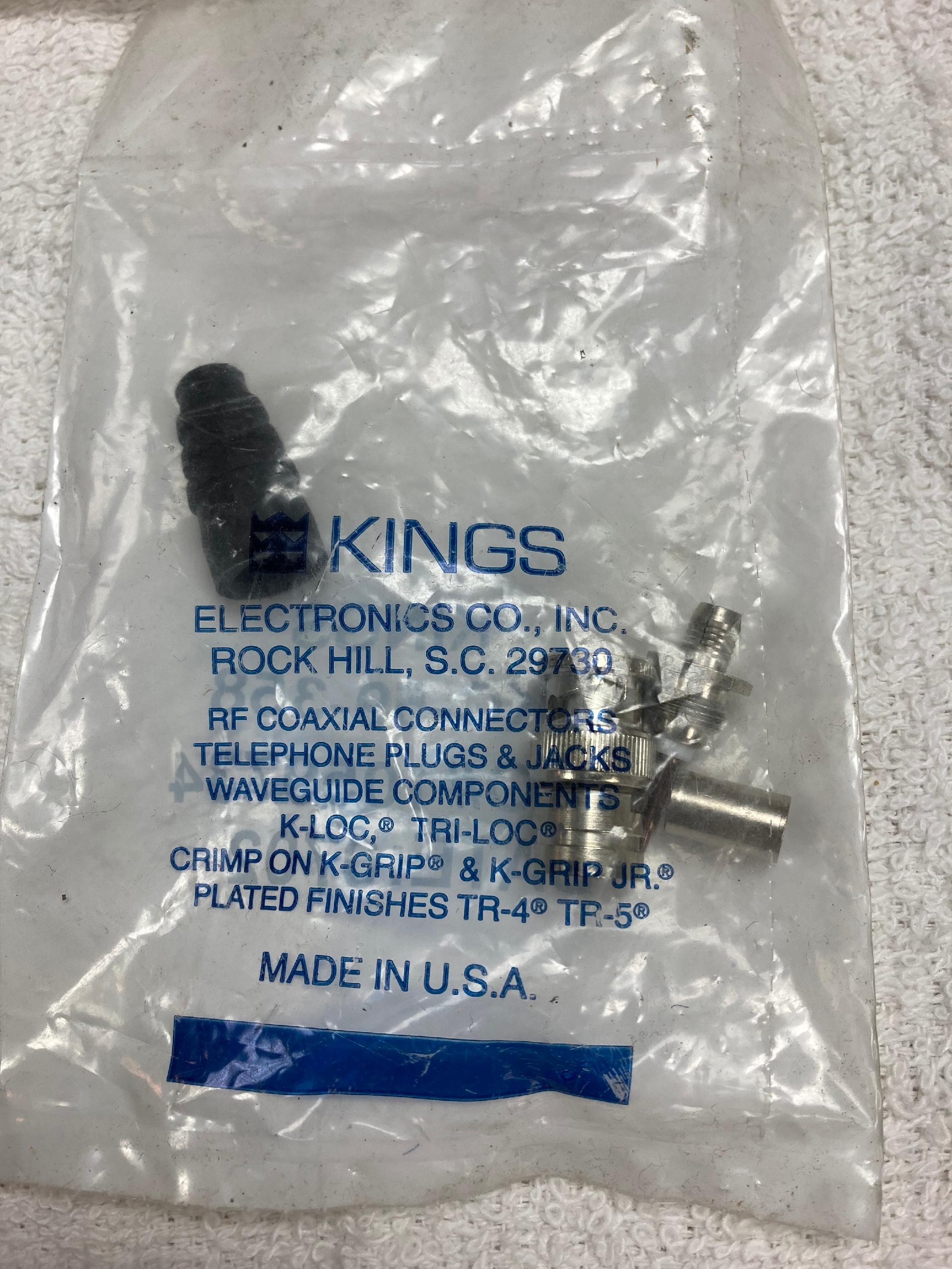 Kings Electronics KC59358 RF Coaxial Connectors Coaxial Connectors