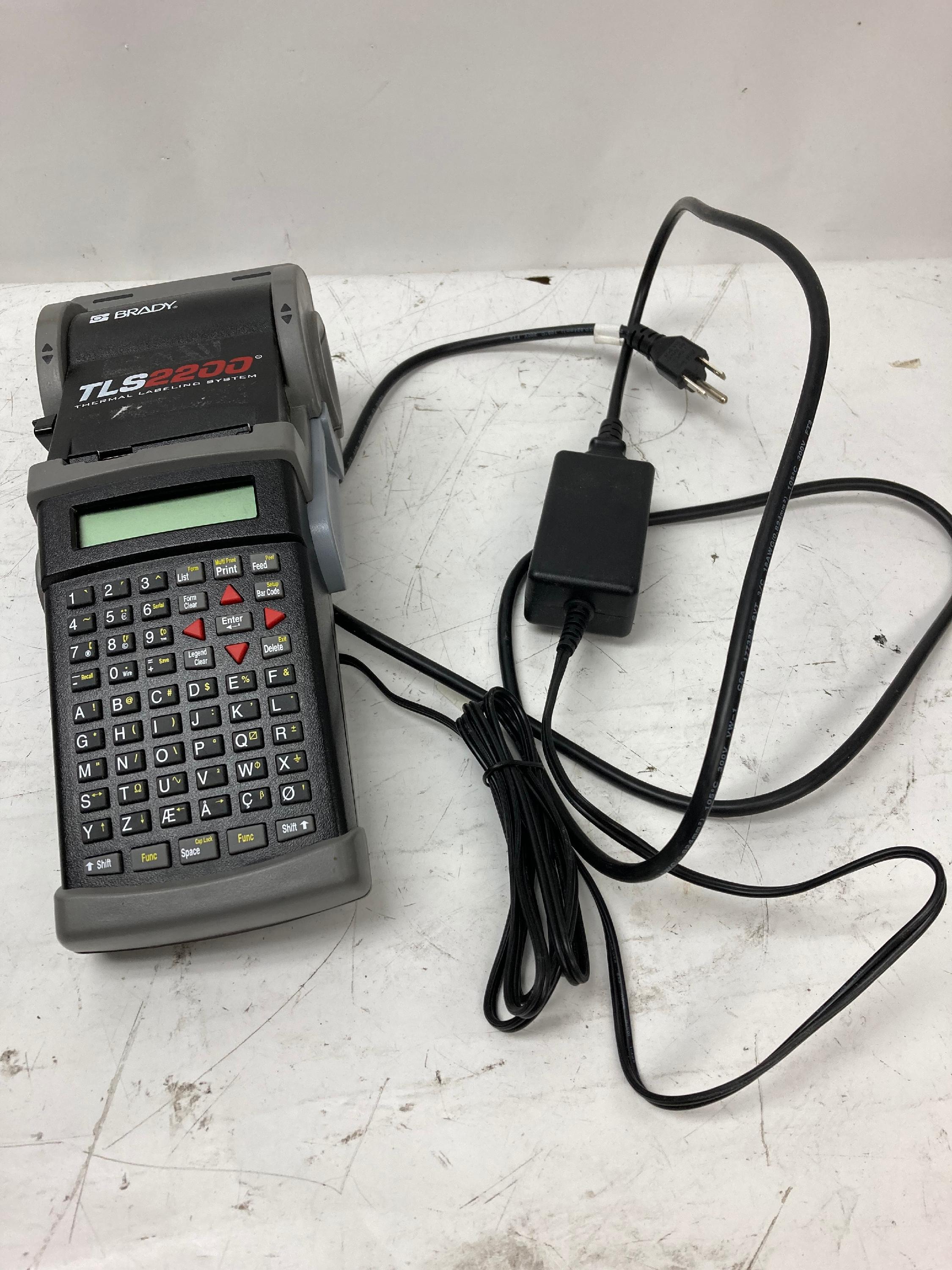Brady TSL2200 Label Maker w/Battery Pack and Power Cord Office Supplies BMI Surplus