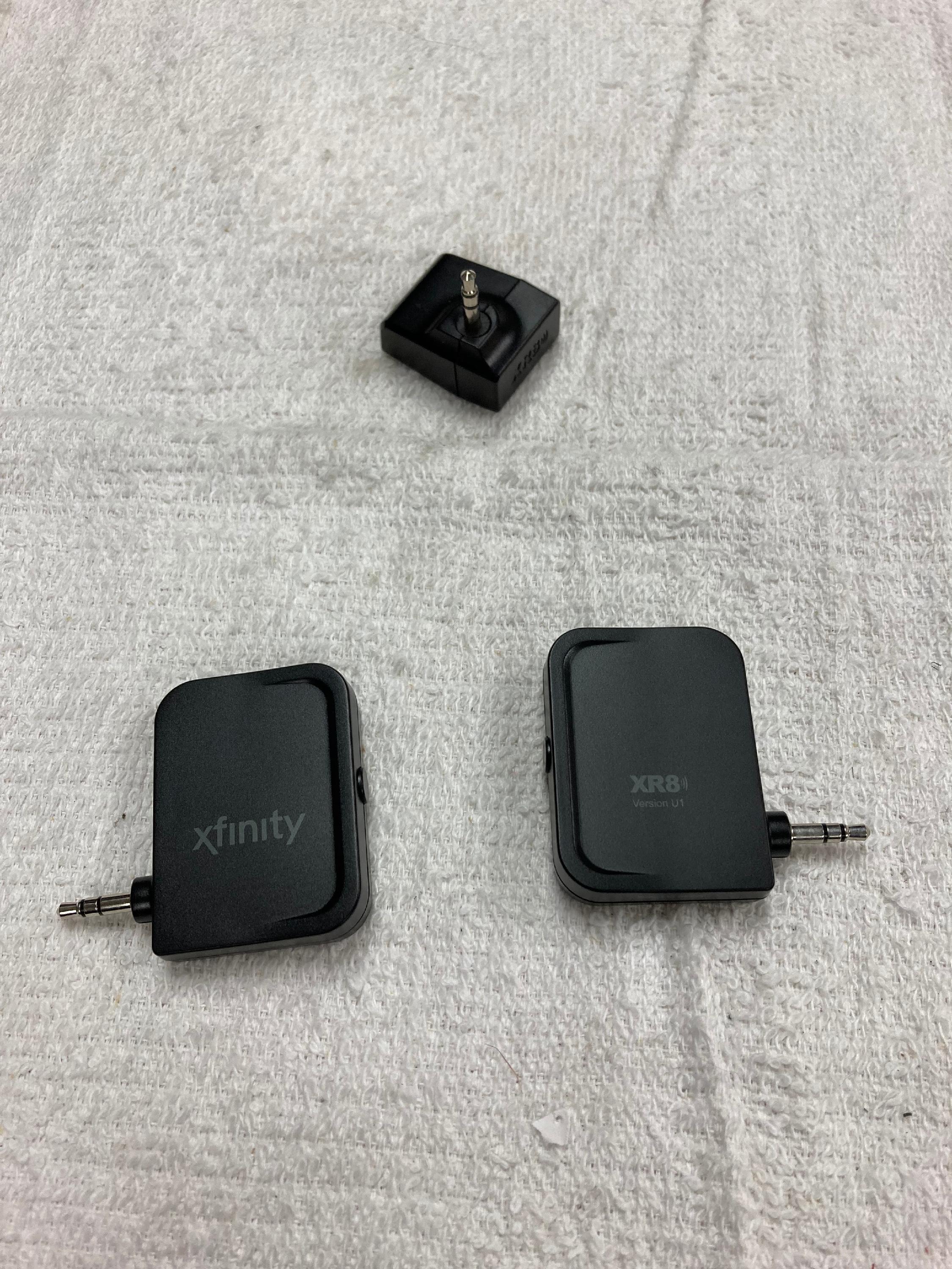Xfinity XR8 Version U1 Remote Out Of Sight Adapter (lot of 3) - Audio