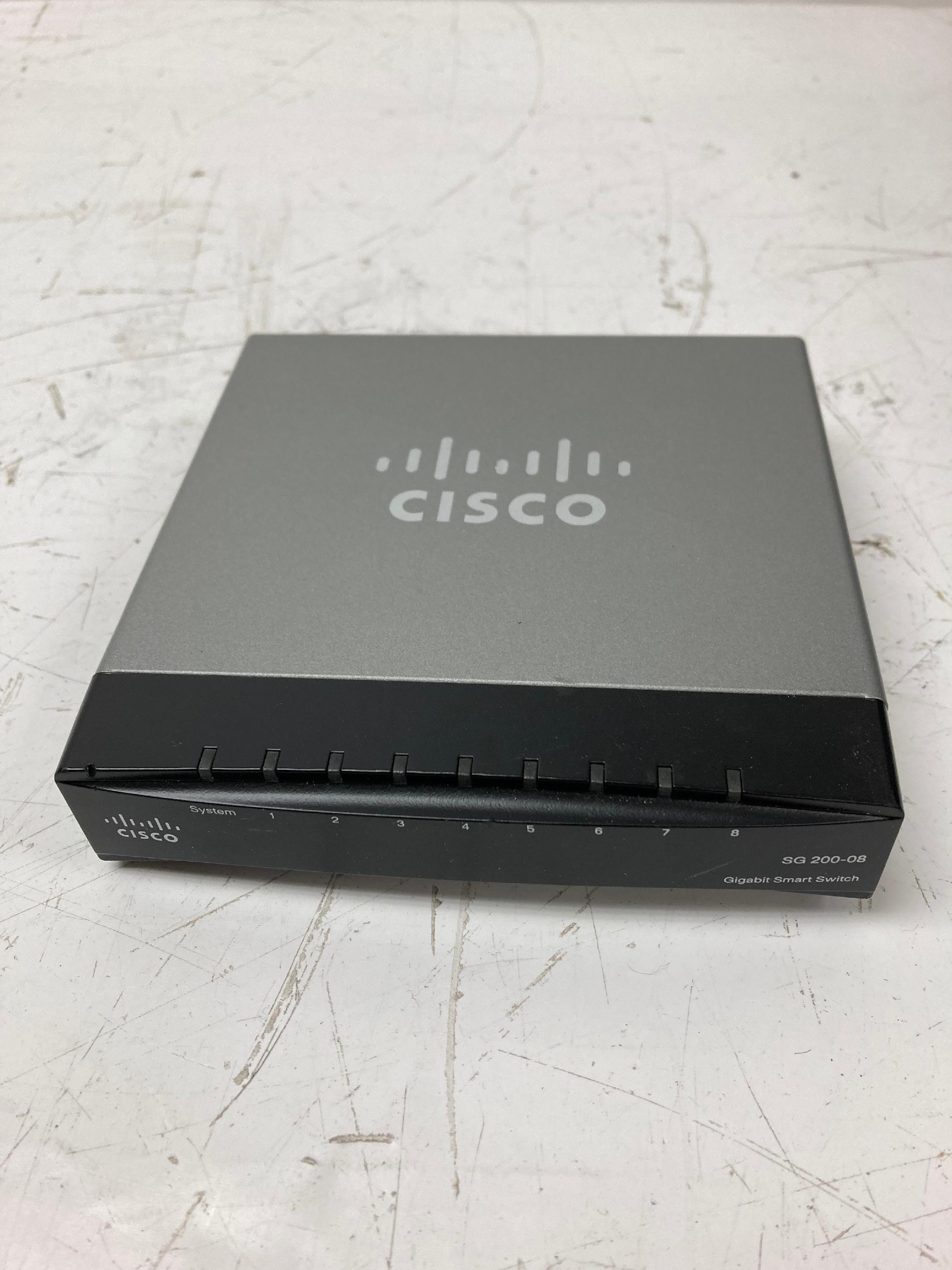 Cisco SG200-08 Gigabit Smart Switch - Switches - BMI Surplus