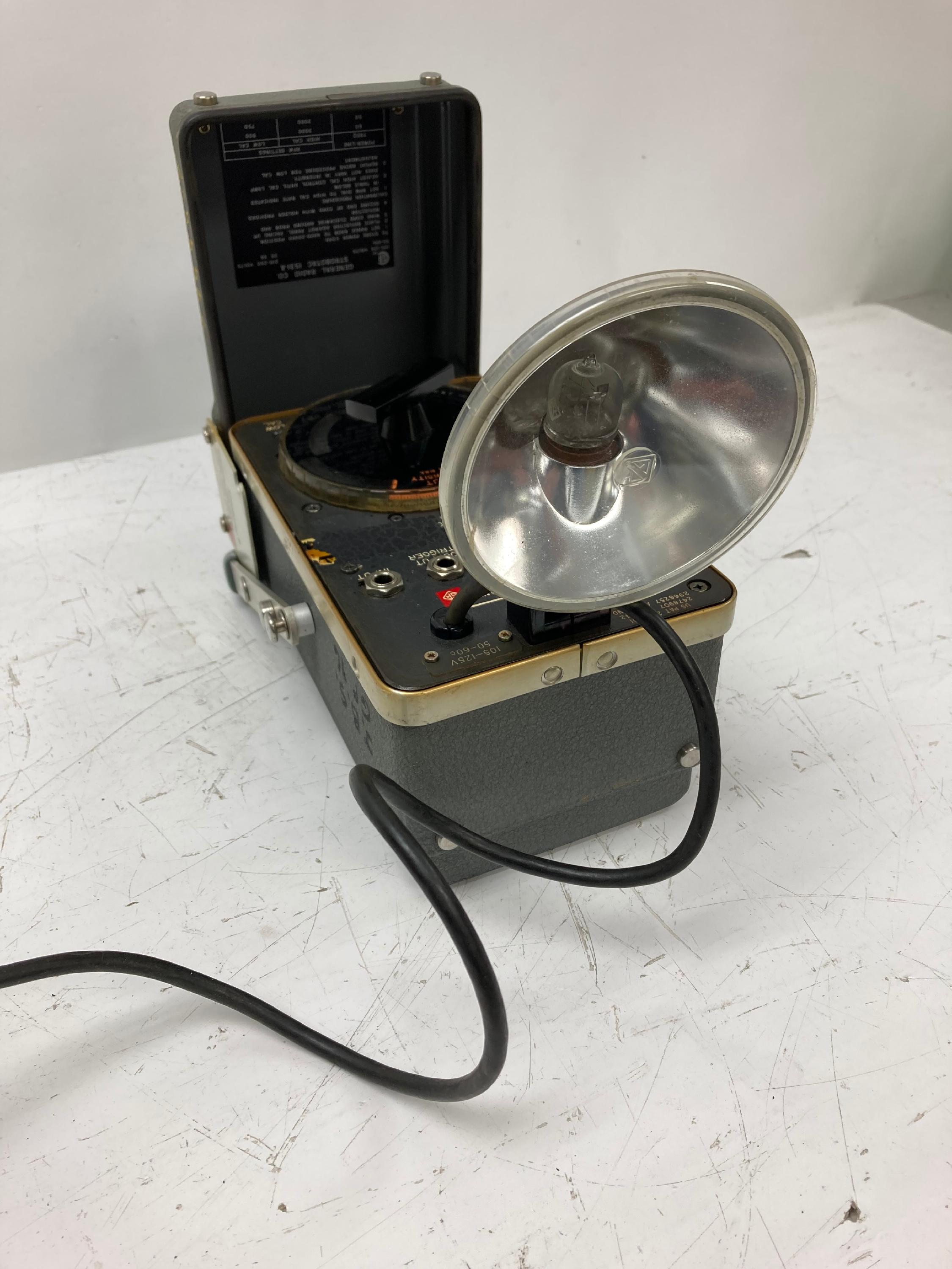 General Radio Company Strobotac 1531A Stroboscope Tachometer