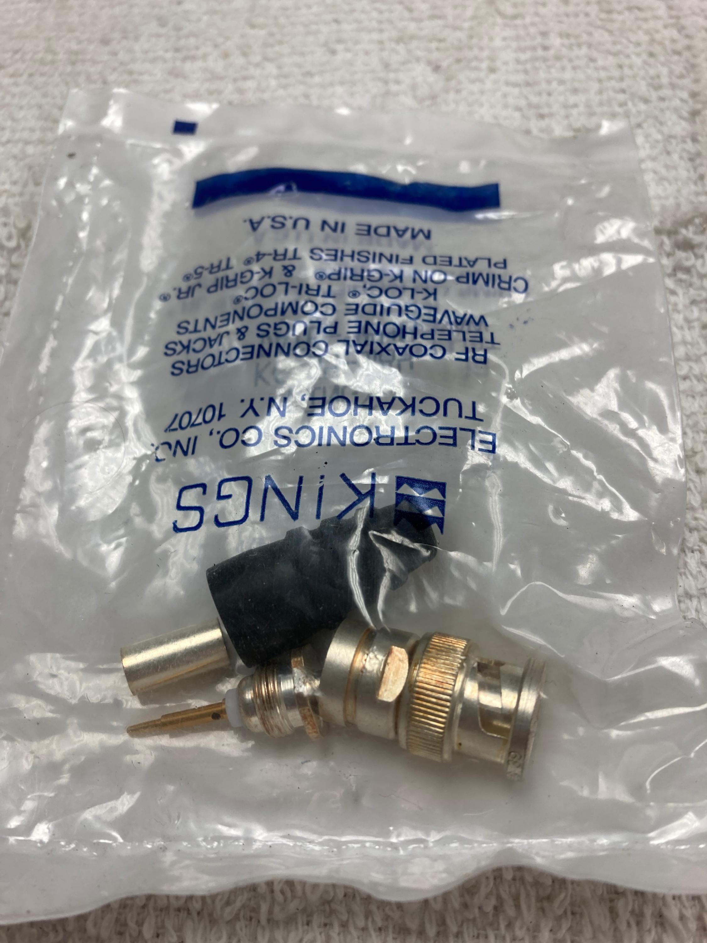 Kings Electronics RF Coaxial Connector MultiPin and MilSpec