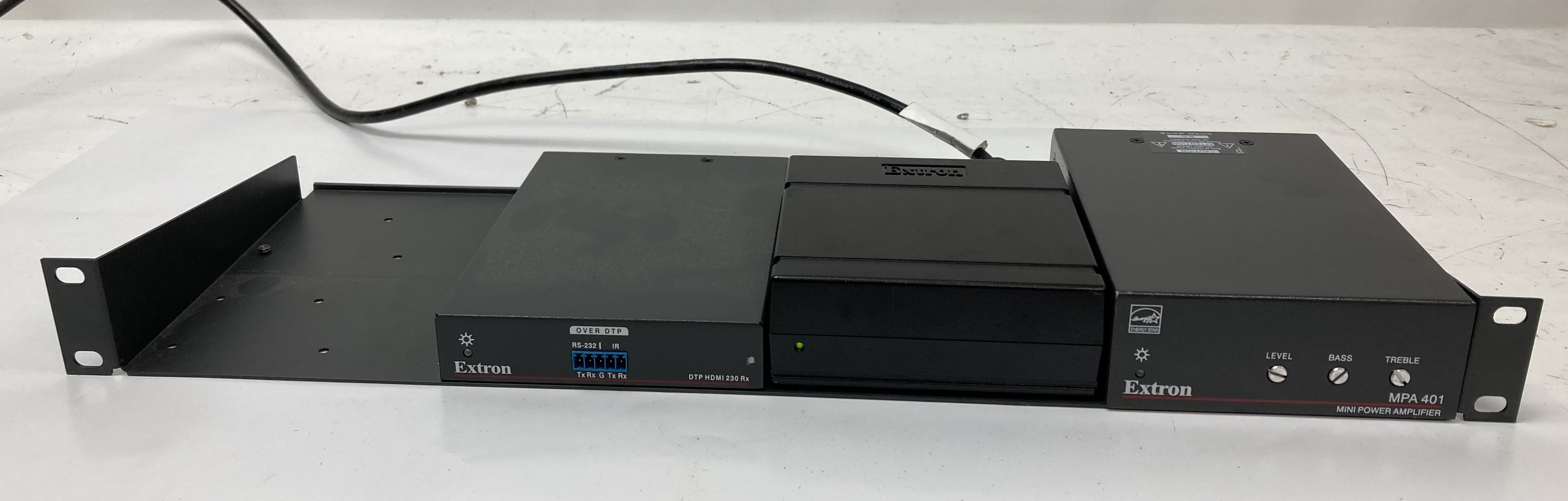 Extron DTP HDMI 230 Rx Receiver with Extron MPA 401 Mini Power