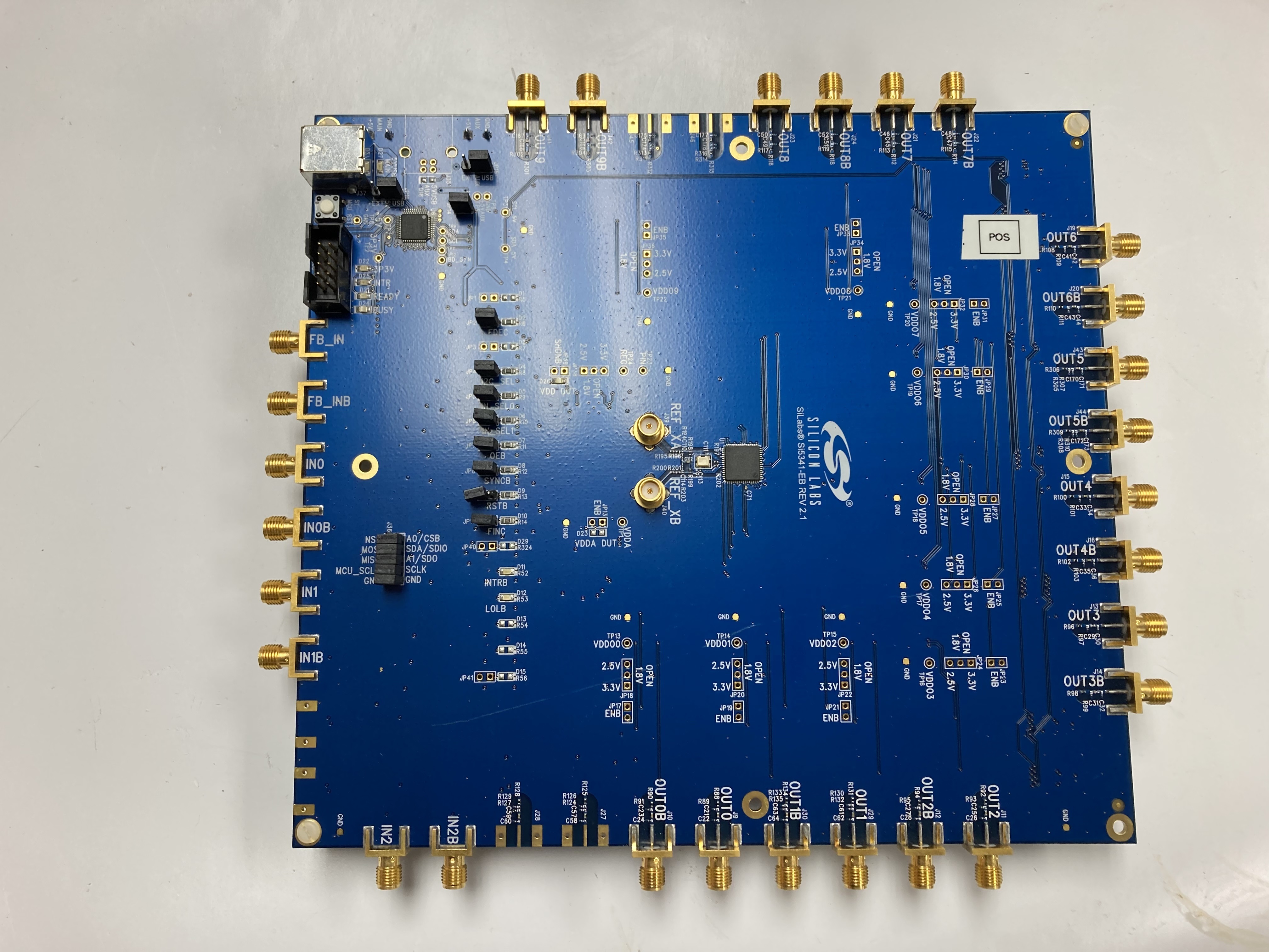 Silicon Labs Clock & Timer Development Tools Si5341 Eval Board for