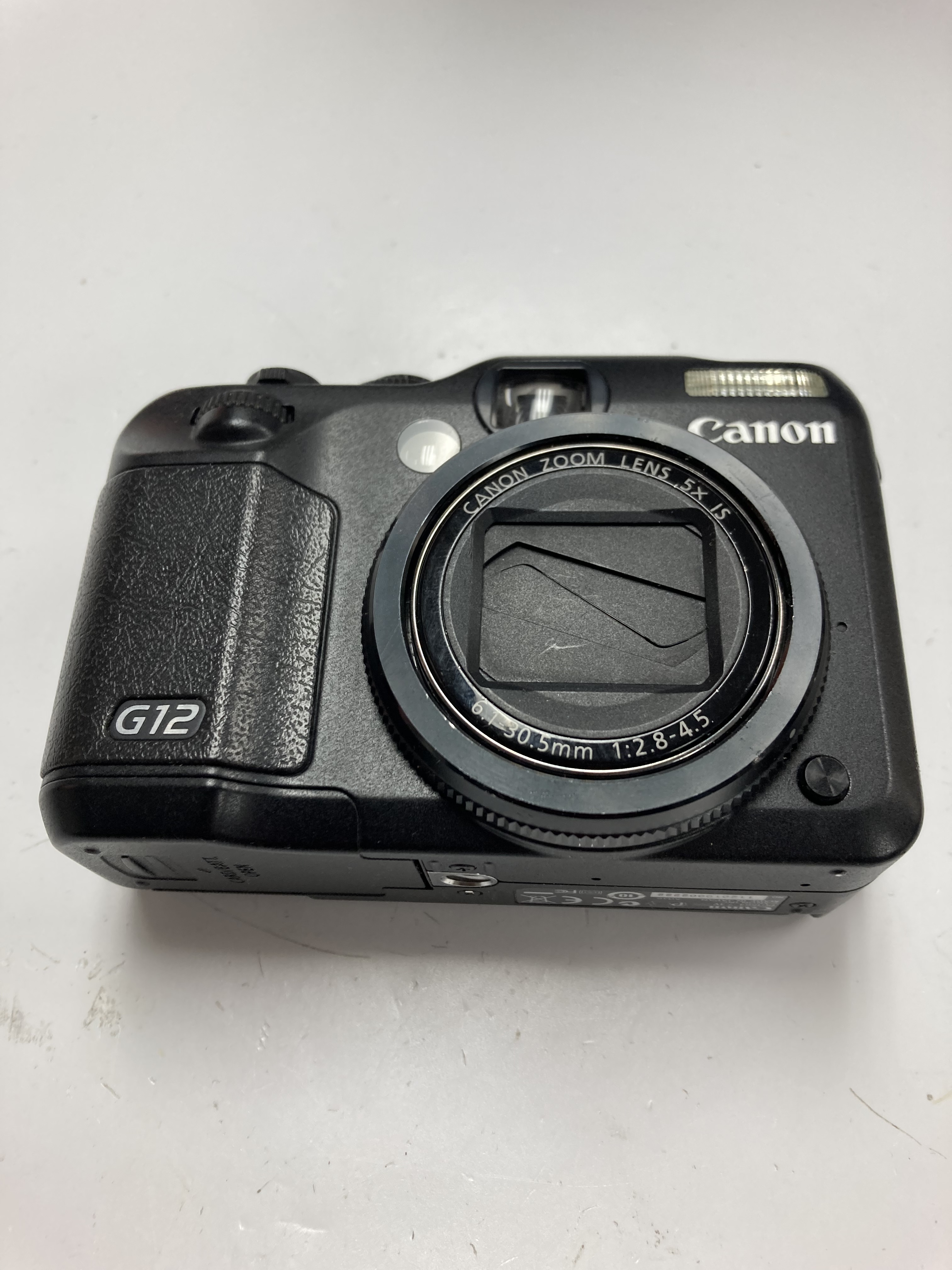 Canon PowerShot G12 Digital Camera (no battery) Cameras BMI Surplus