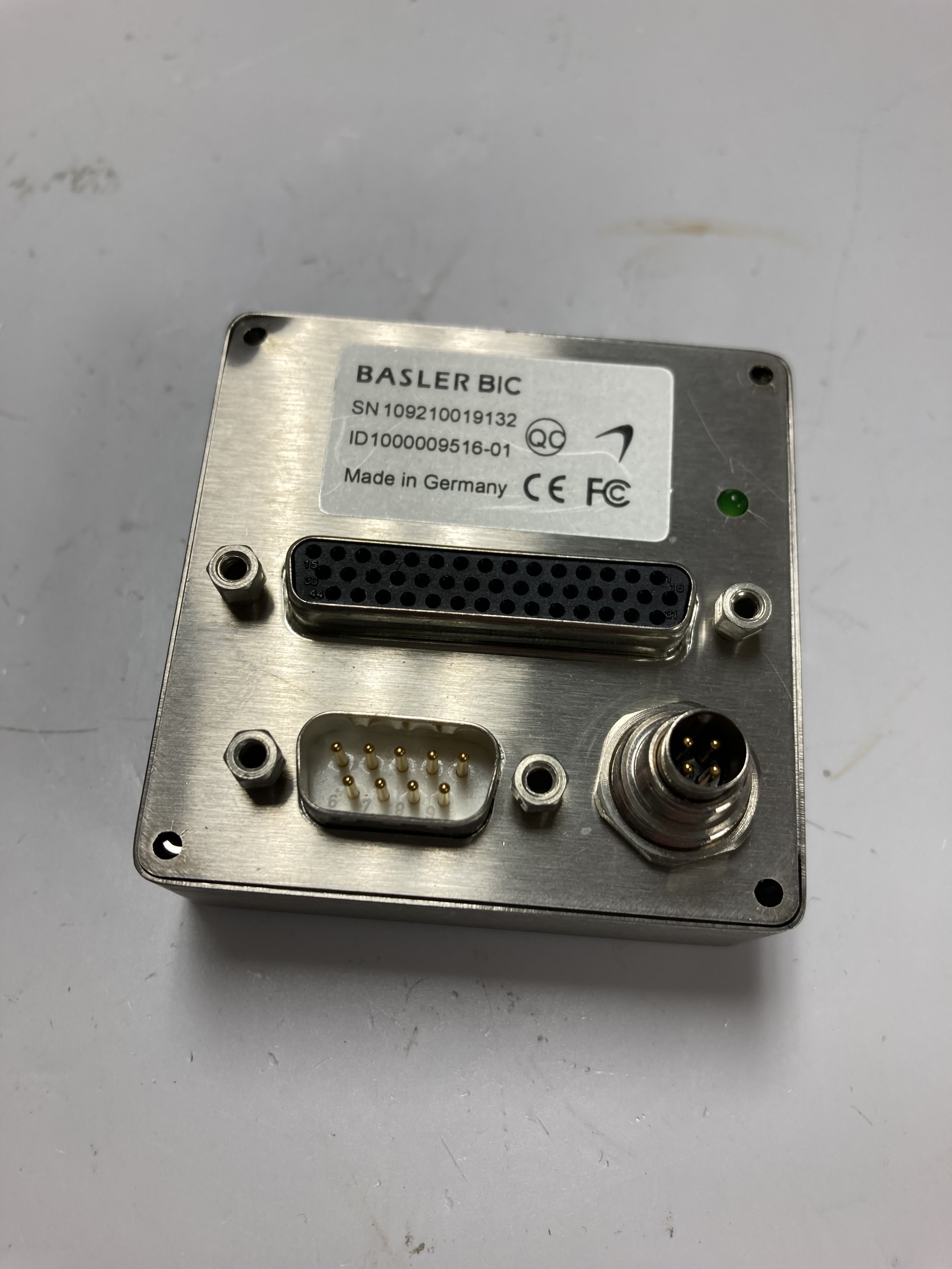 Basler BIC Video Camera Transceiver 100000951601 Fiber Optic