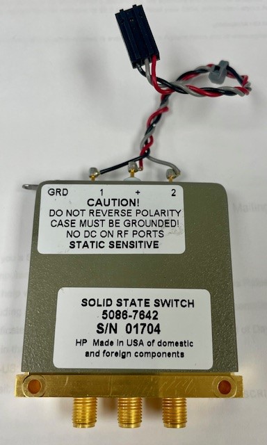 Hewlett Packard 5086-7642 Solid State Switch - Electronic Assembly