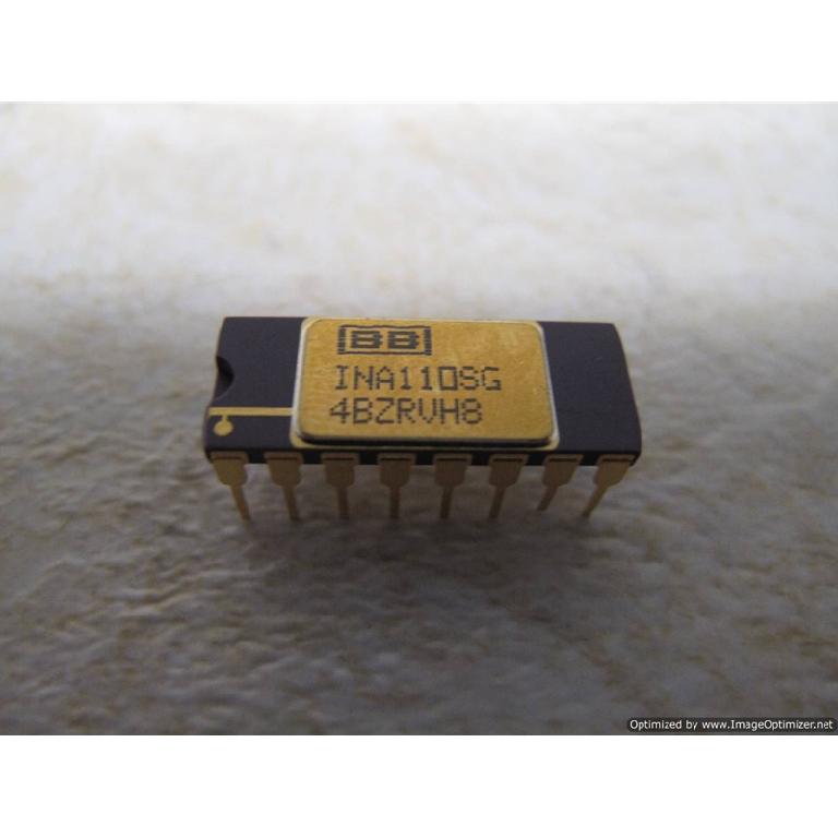 BurrBrown INA110 Instrumentation Amplifier Integrated Circuits and