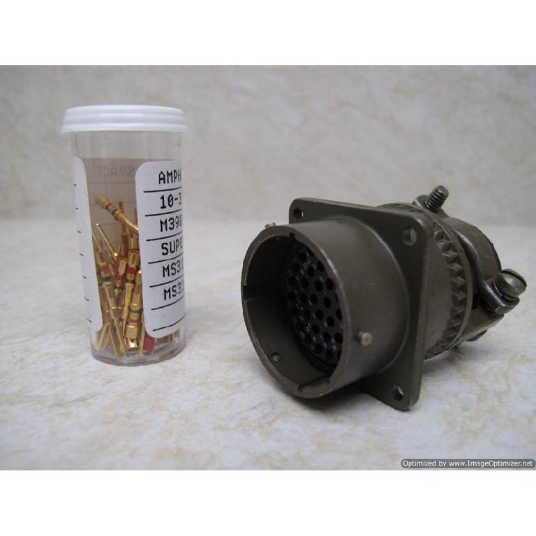 Amphenol Corporation (AMP) MS3120F2041PW Bulkhead Connector Kit