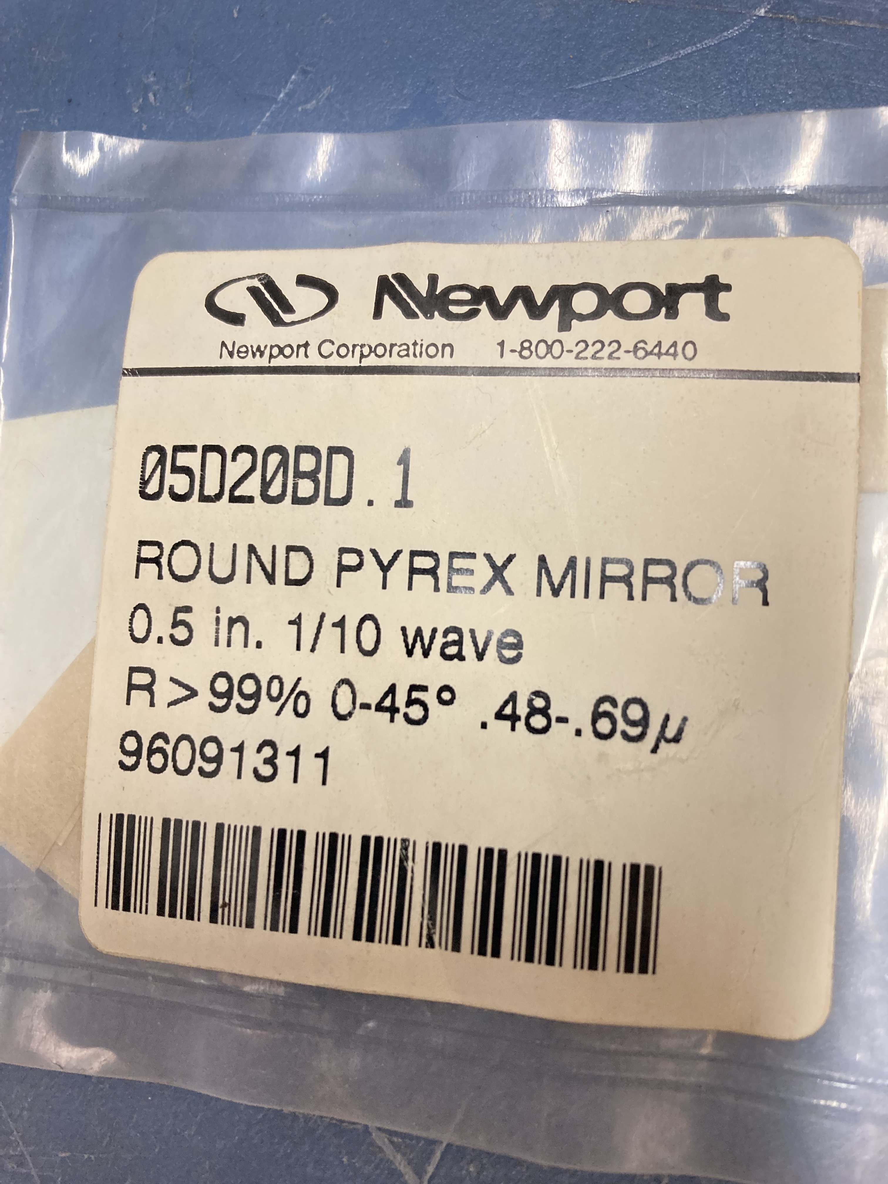 Edmund Scientific Optical Mirror Optical Mirrors BMI Surplus