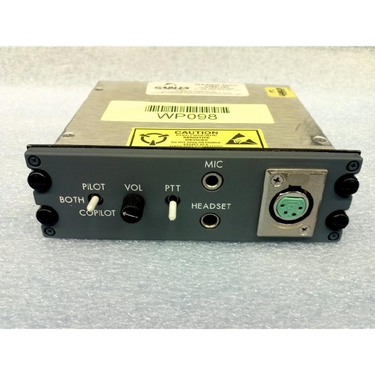 Gables Engineering G6379 Aircraft Audio Jack Panel Avionic