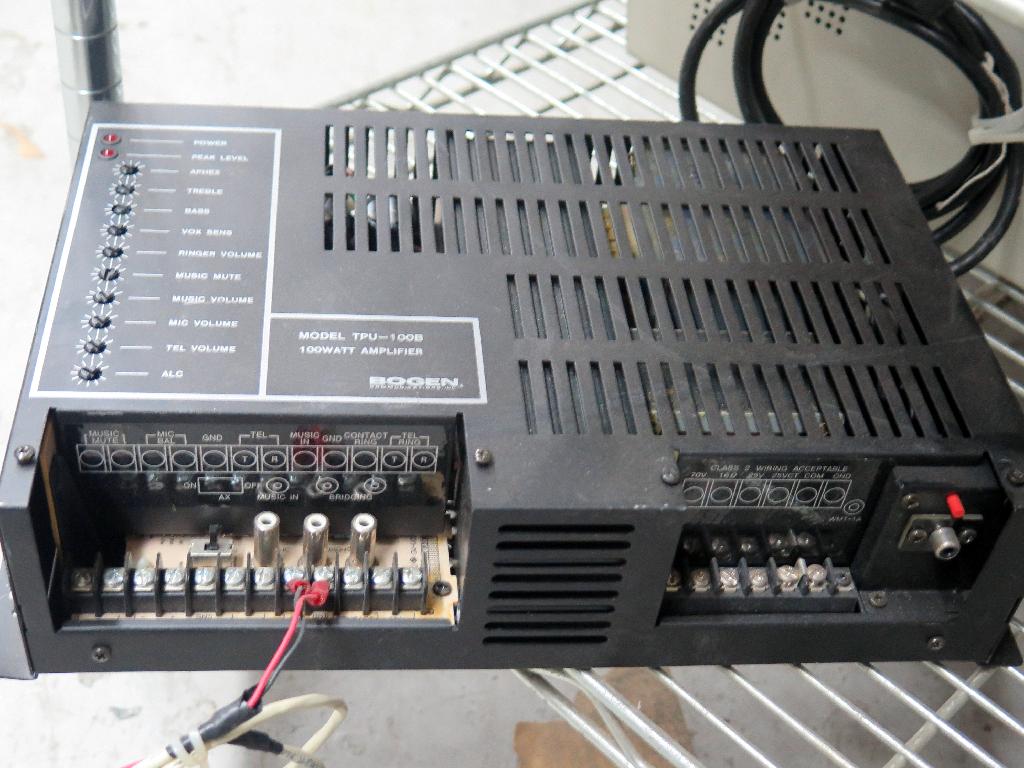 Bogen Communications TPU-100B 100 Watt - Industrial Equipment - BMI Surplus
