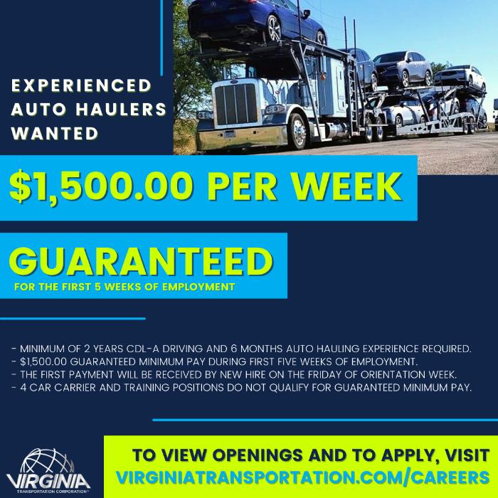 Virginia Transportation Corporation Mission, Benefits, and