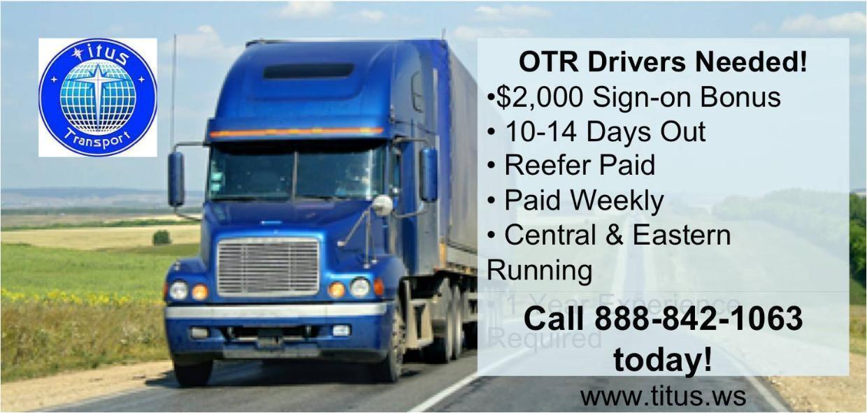 Titus Transport Holdings, LLC Mission, Benefits, and Work
