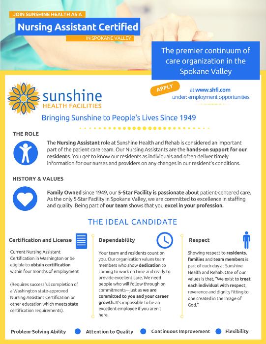 Sunshine Health Facilities Mission Benefits And Work