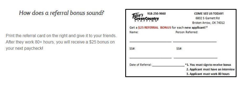 Tulsa's Green Country Staffing, LLC Mission, Benefits, and