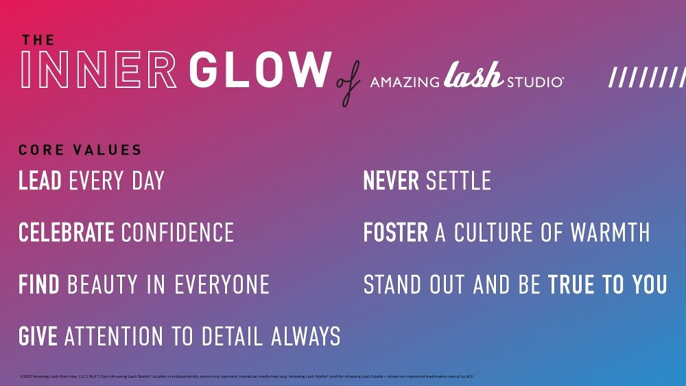 Amazing Lash Studio Mission, Benefits, and Work Culture