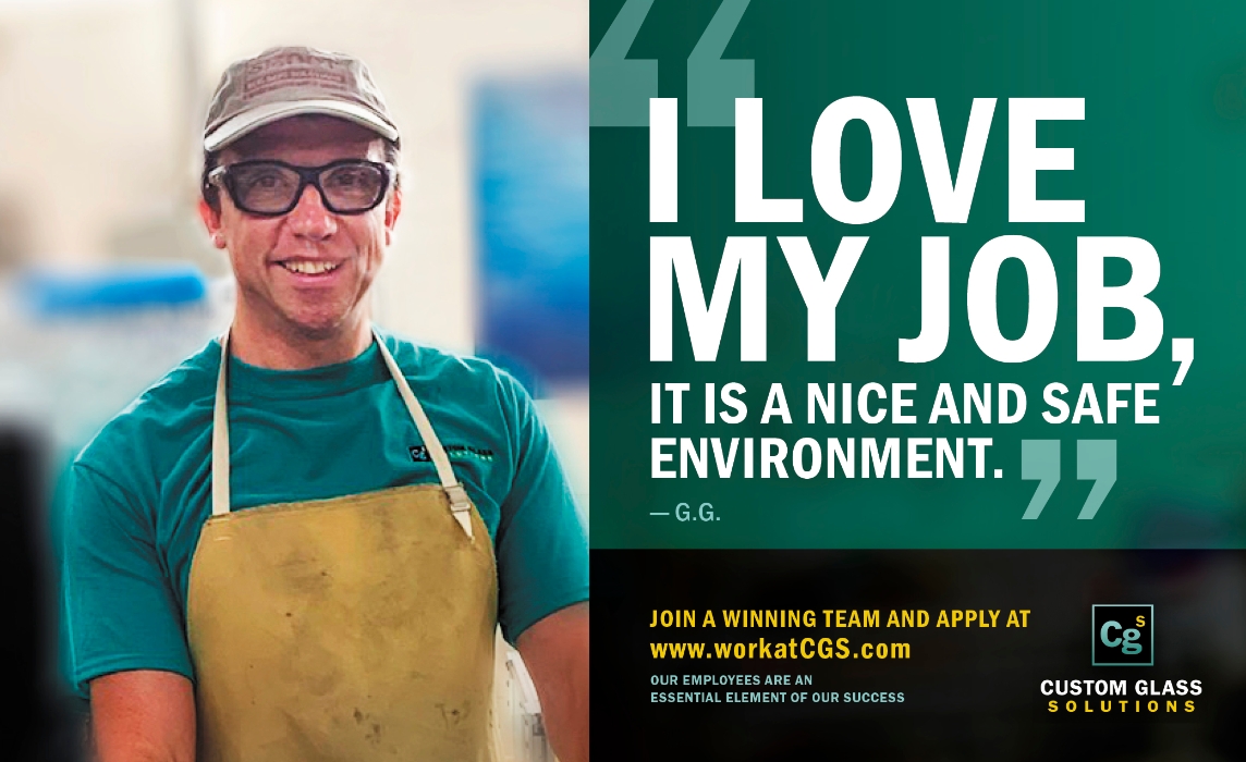 Custom Glass Solutions Mission, Benefits, and Work Culture