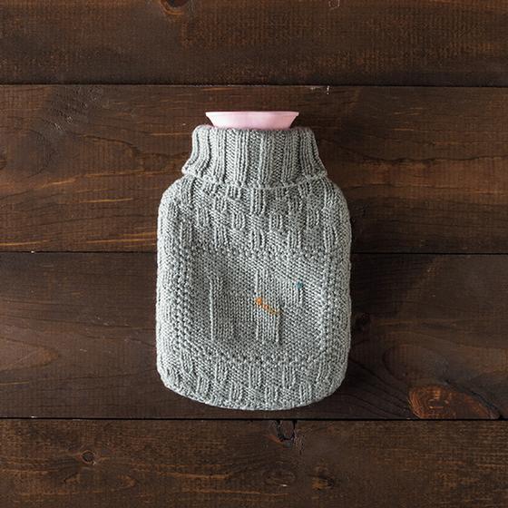 Best Friend Hot Water Bottle Cover Knitting Patterns and Crochet