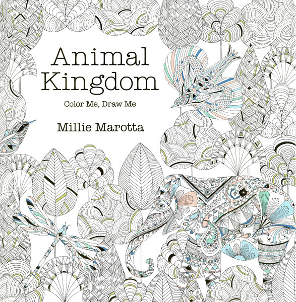 Animal Kingdom Coloring Book from Knitting by Millie