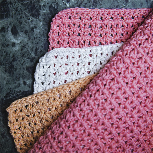 Easy Crochet Dishcloths from Knitting by Camilla Schmidt