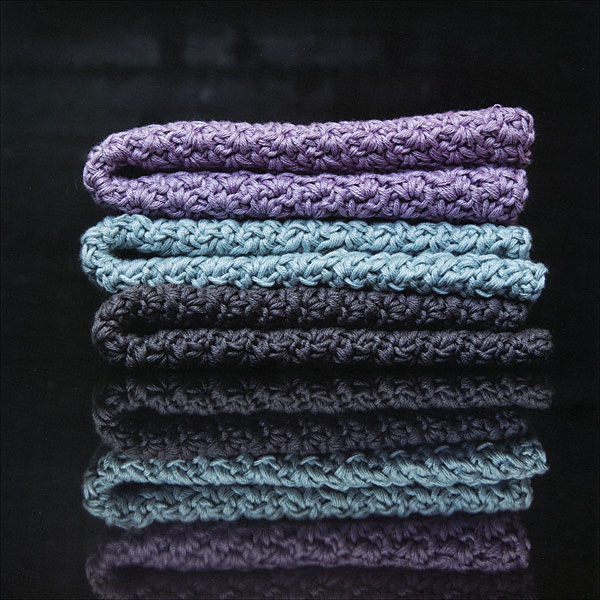 Easy Crochet Dishcloths from Knitting by Camilla Schmidt