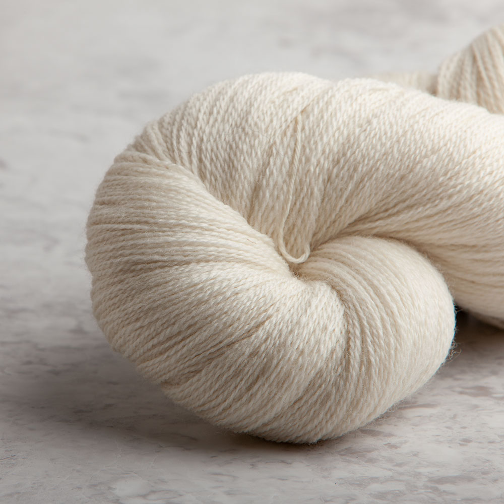 Bare Shadow Lace Yarn Knitting Yarn from natural