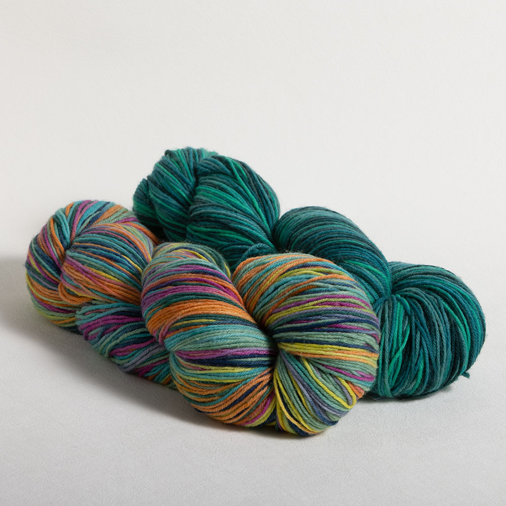 Stroll Hand Painted Sock Yarn Knitting Yarn from
