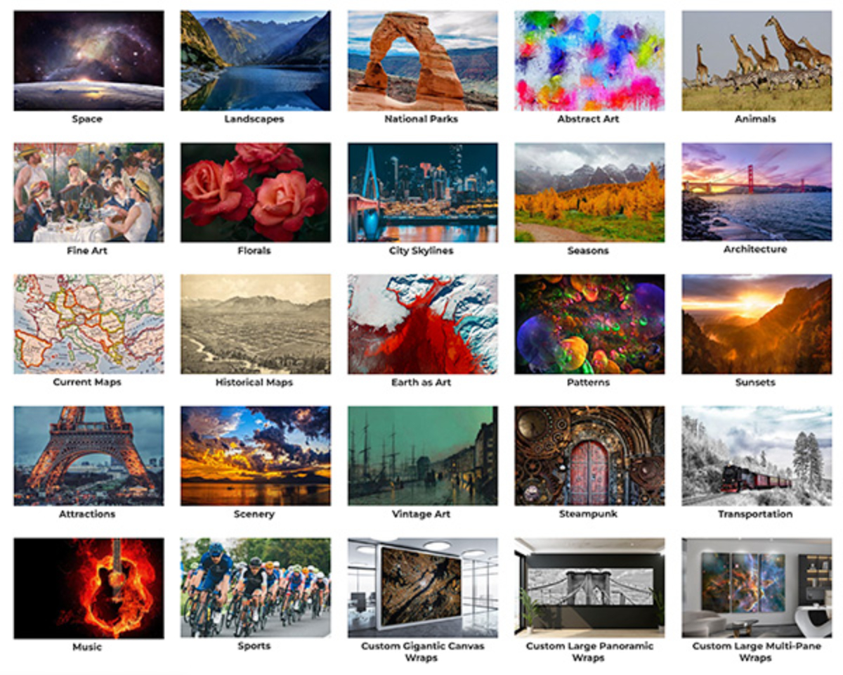 WhiteClouds launches new Canvas Prints product line on store