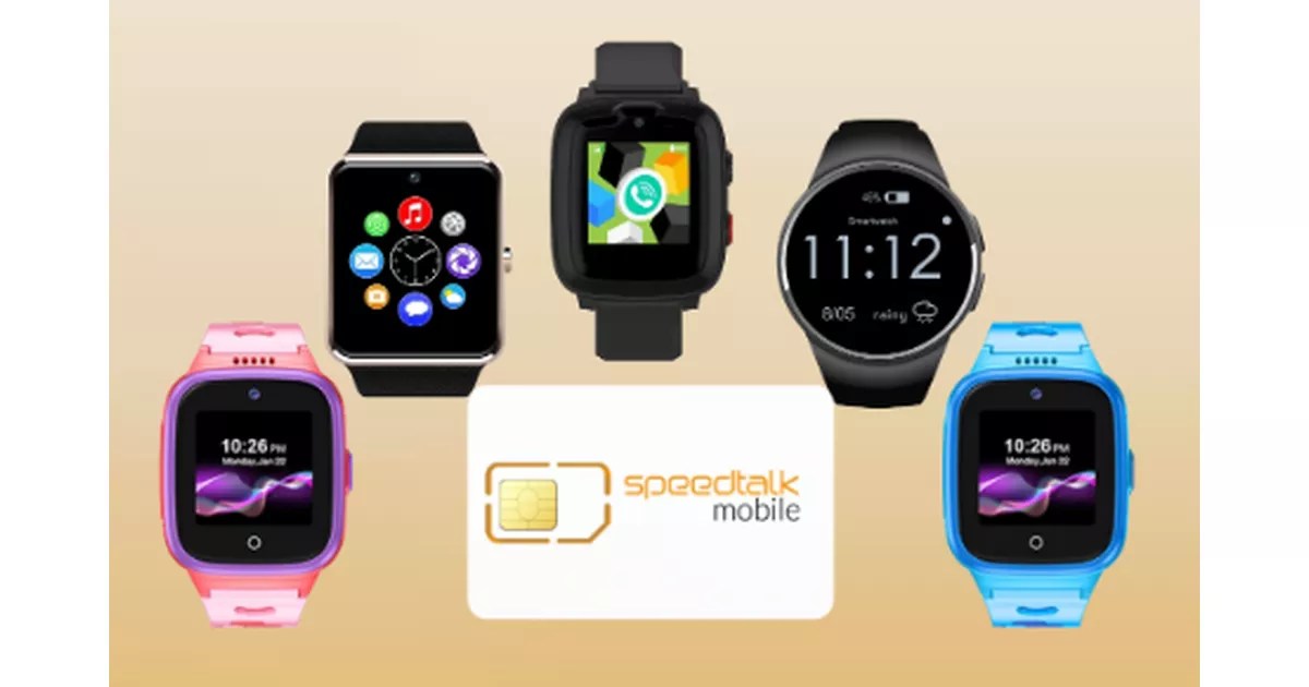 Smart Watch SIM Card Shop Plans SpeedTalk Mobile