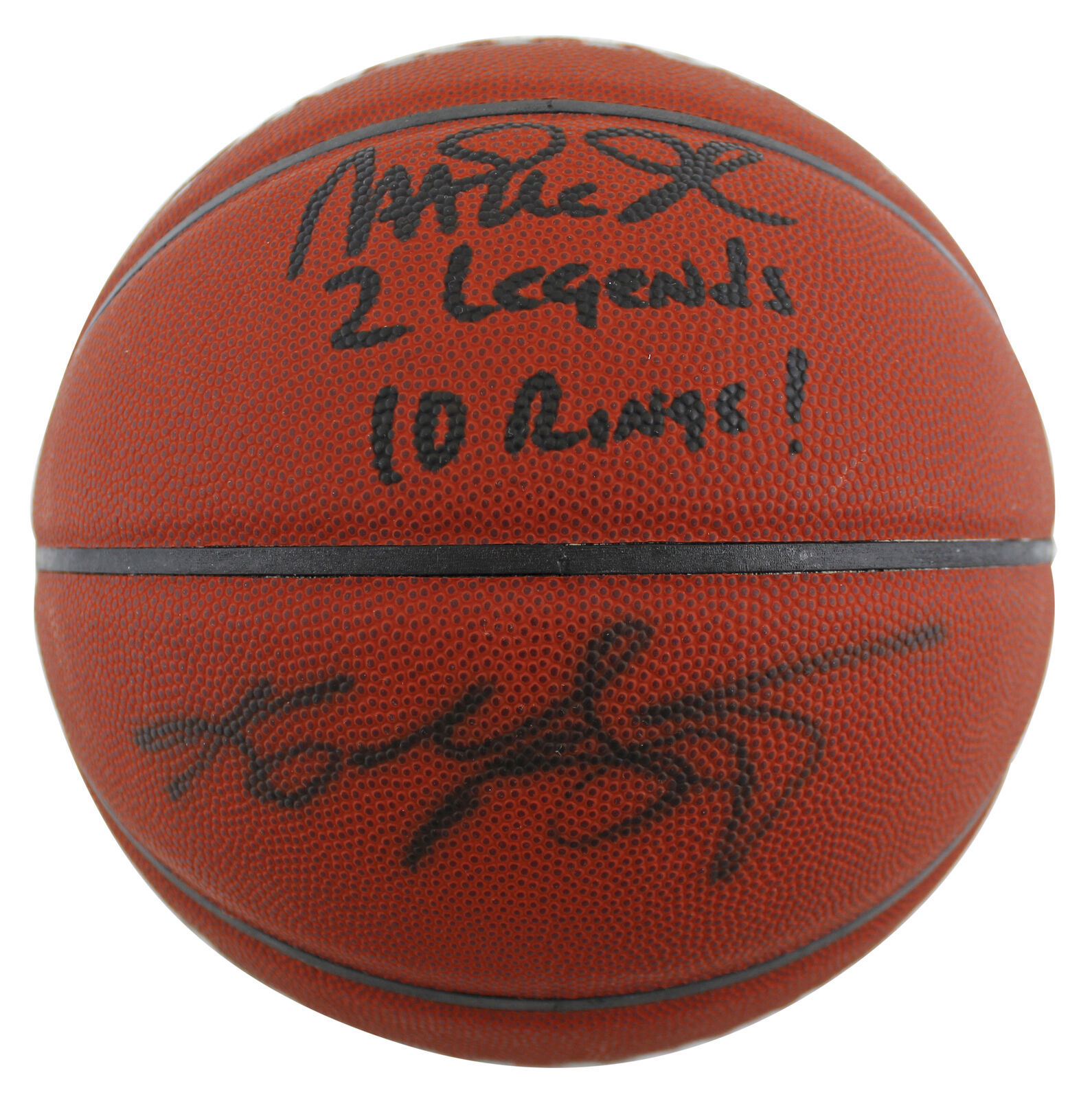 Charitybuzz Kobe Bryant & Magic Johnson Signed & Inscribed "2 Legends