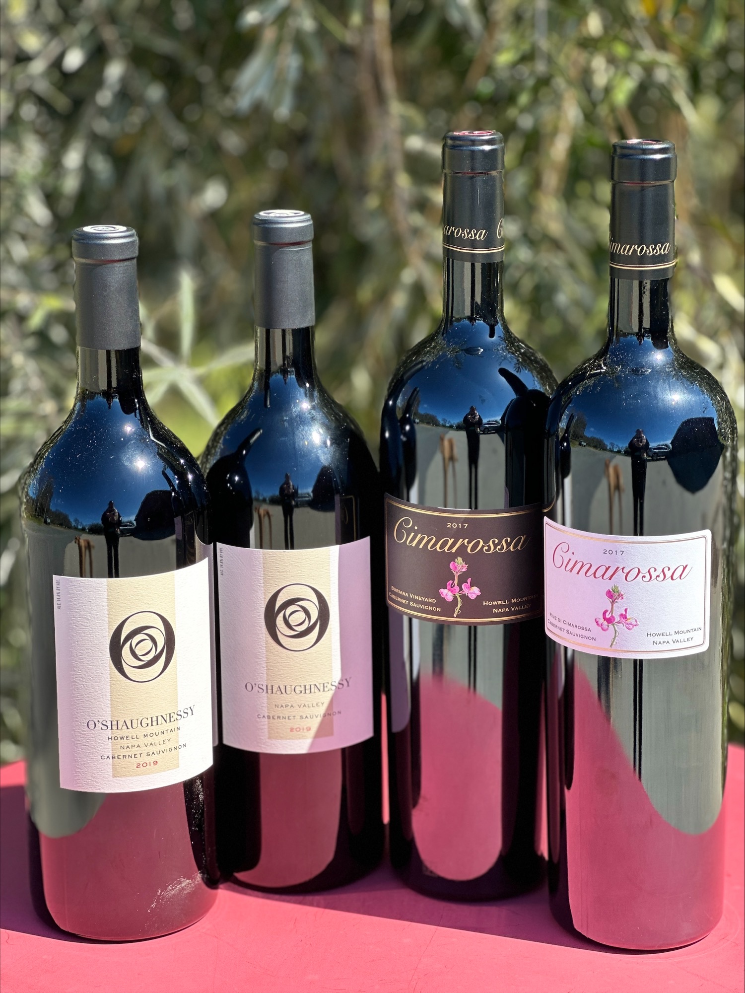 Charitybuzz 4 Magnums from O’Shaughnessy Winery & Cimarossa from Napa