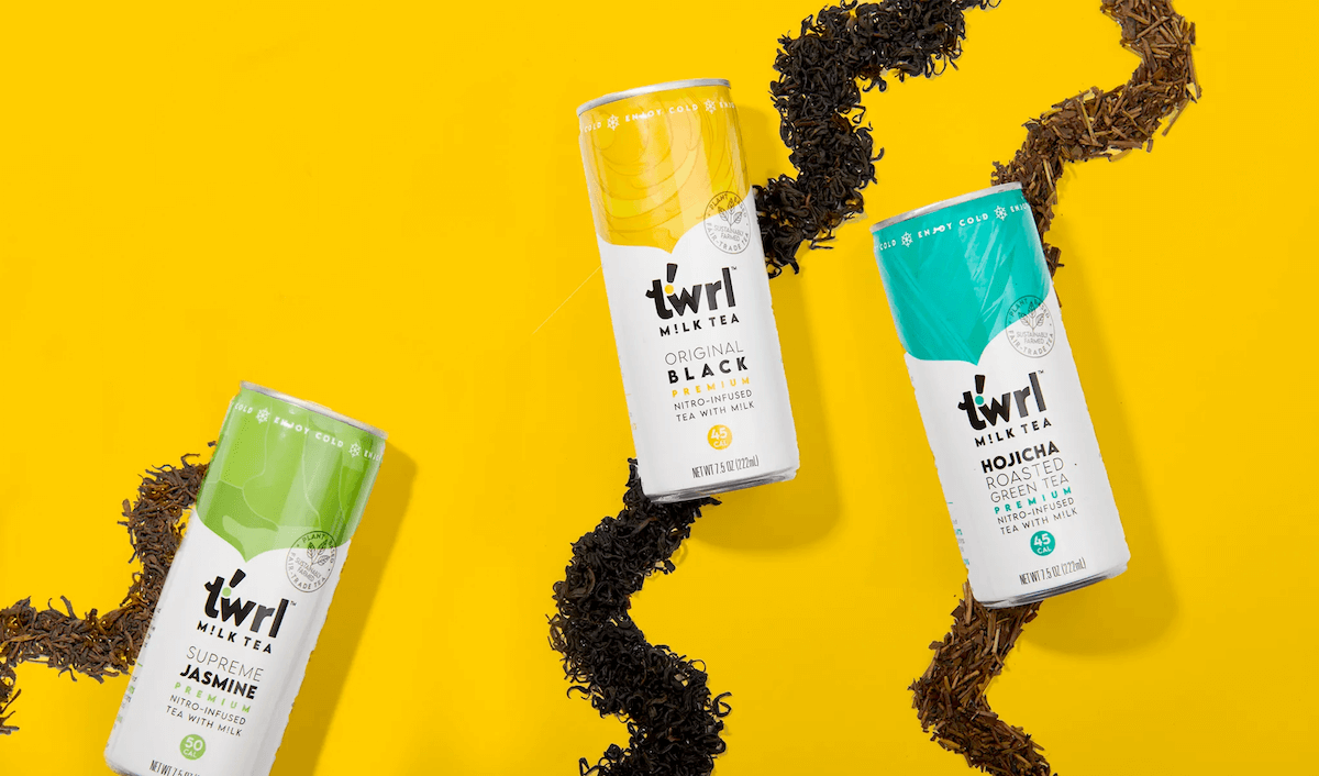 Twrl M!lk Tea Canned NitroDrinks Review and Taste Test