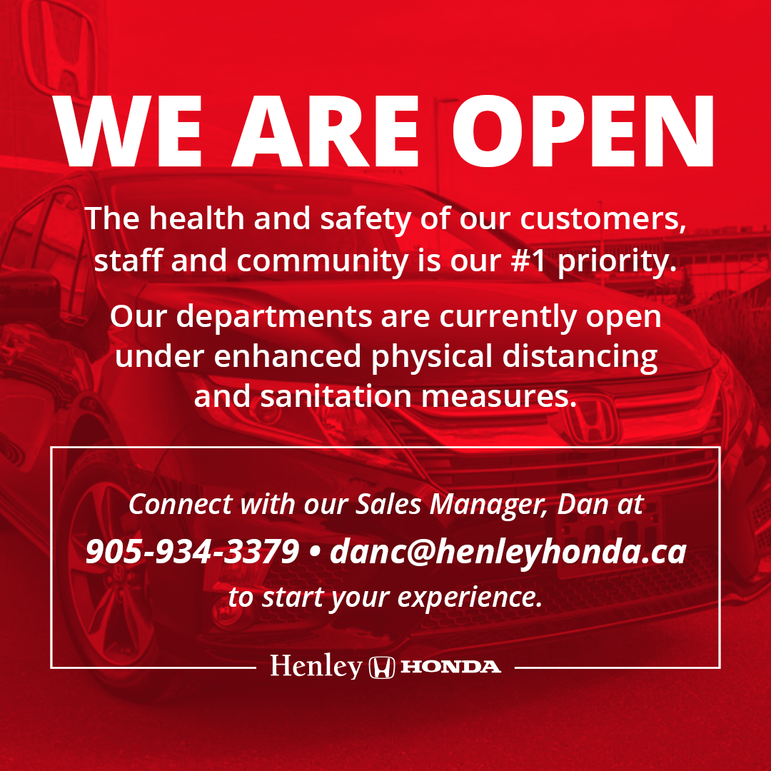 St.Catharines Honda Dealership Henley Honda Dealer Ontario