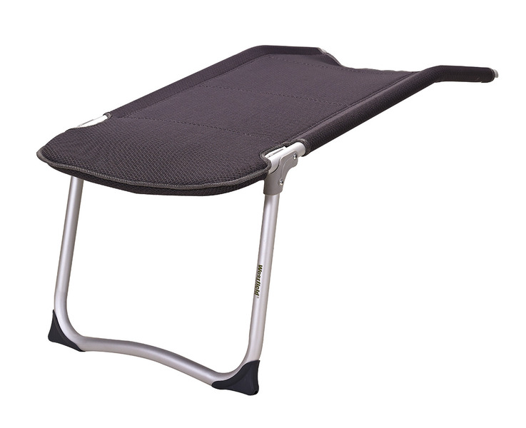 Camping stol fodstøtte Smart kullegrå Campingstole Westfield